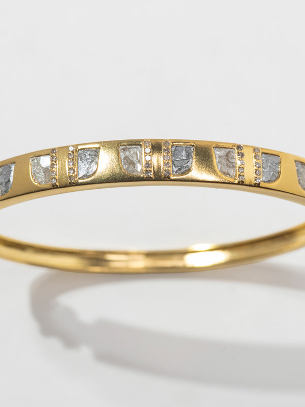 Maha Gold Vermeil Bangle Bracelet