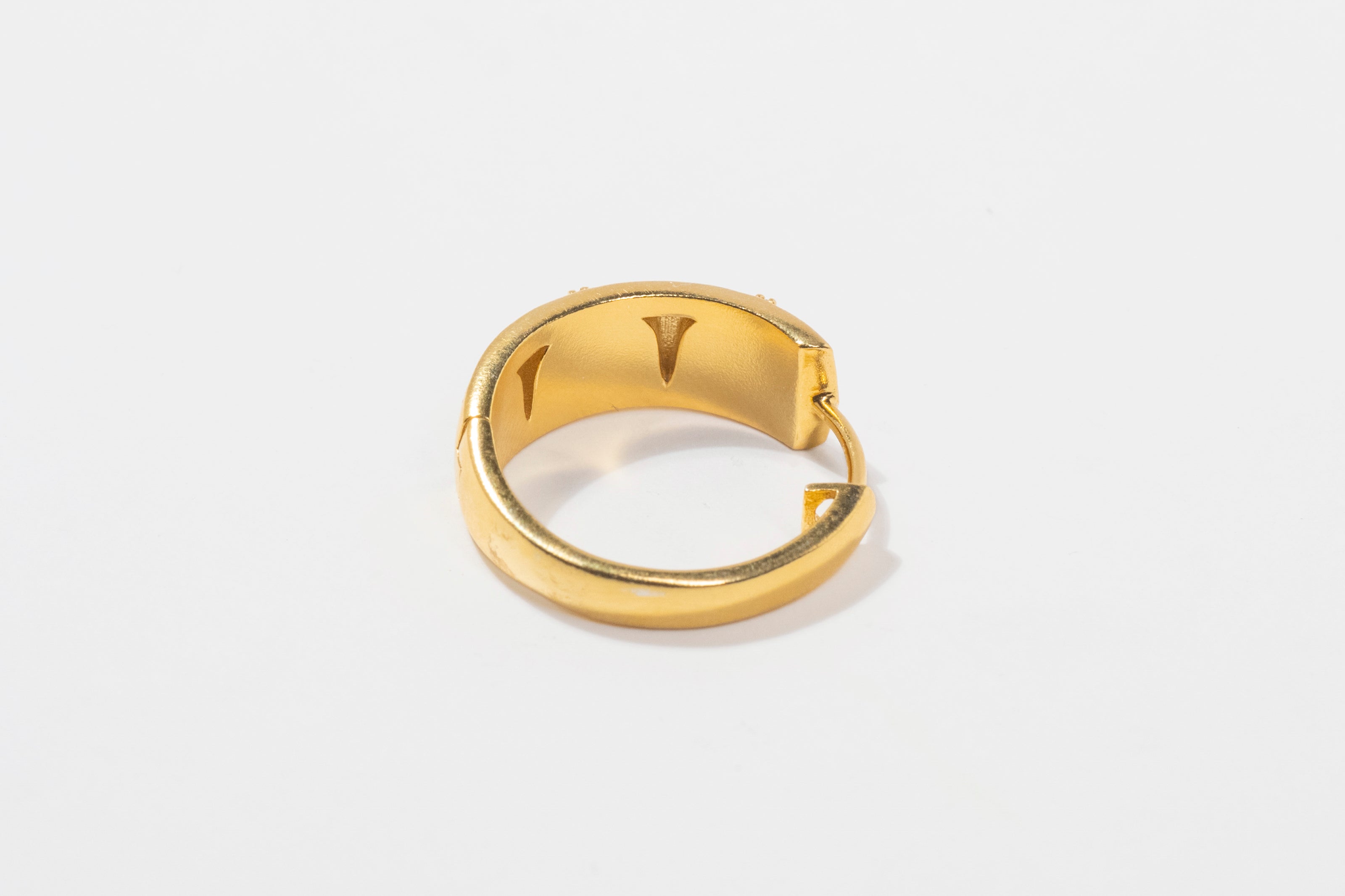 Maha Gold Vermeil Hoop Earrings