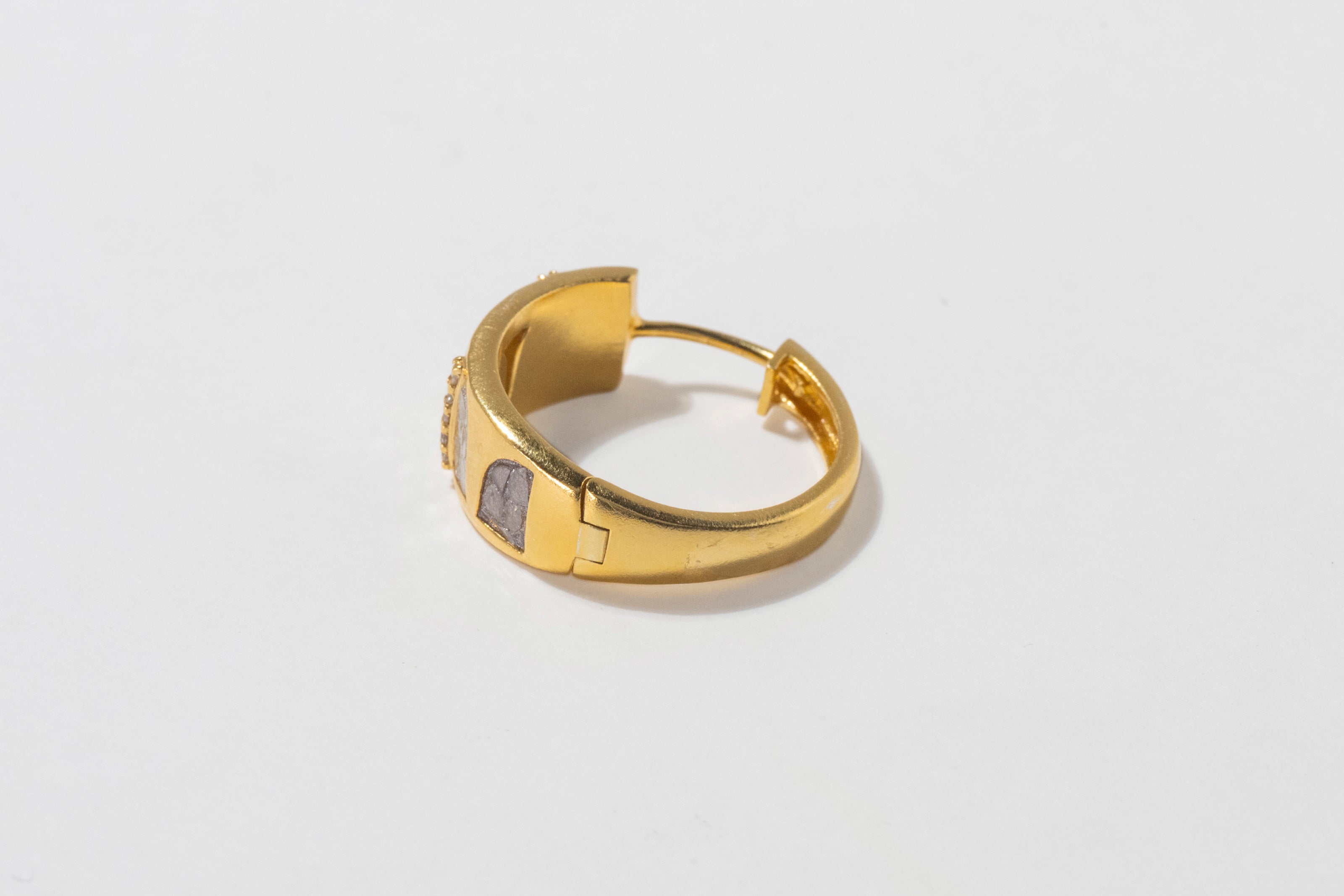 Maha Gold Vermeil Hoop Earrings