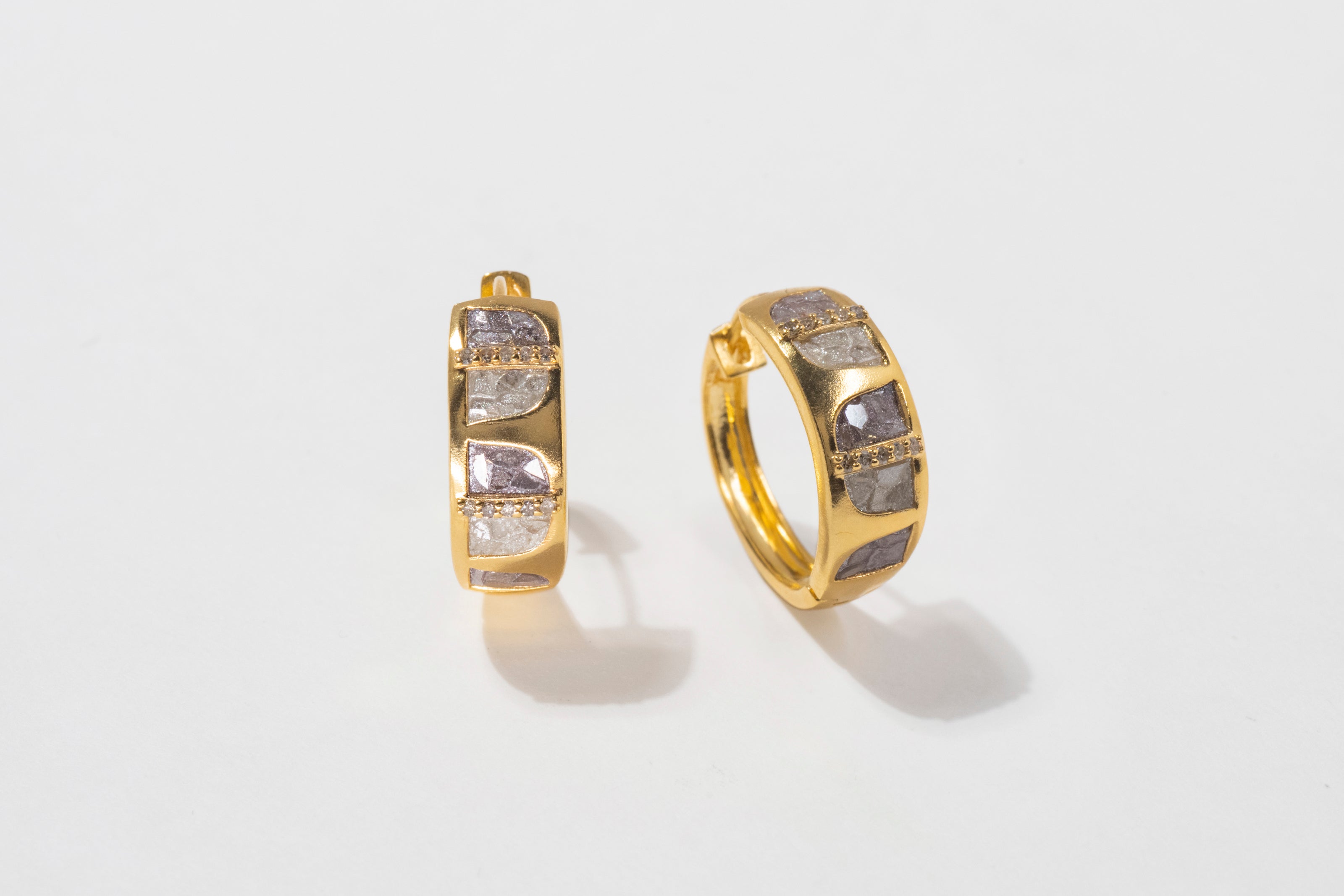 Maha Gold Vermeil Hoop Earrings