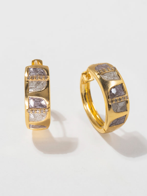 Maha Gold Vermeil Hoop Earrings