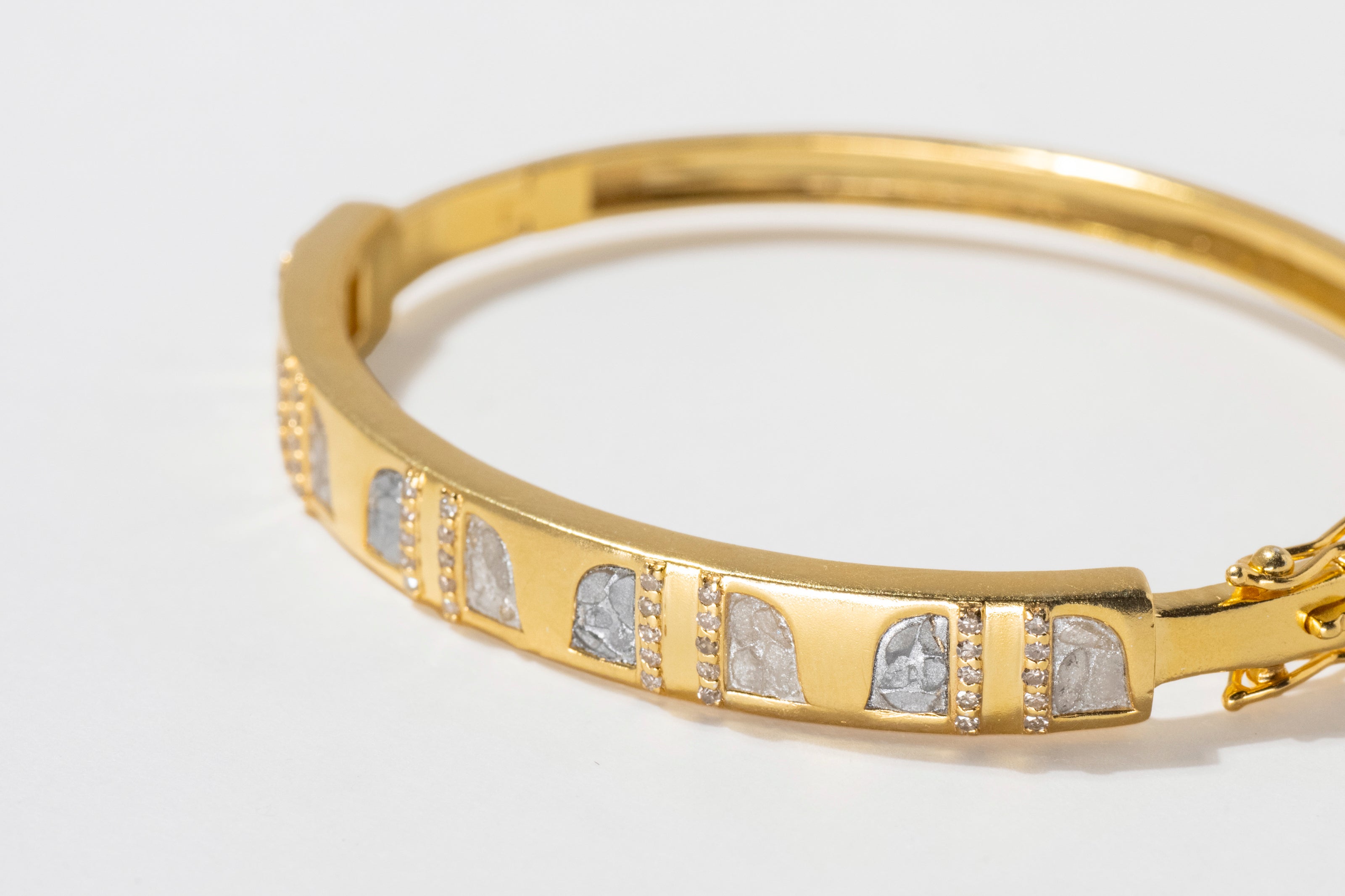 Maha Gold Vermeil Bangle Bracelet