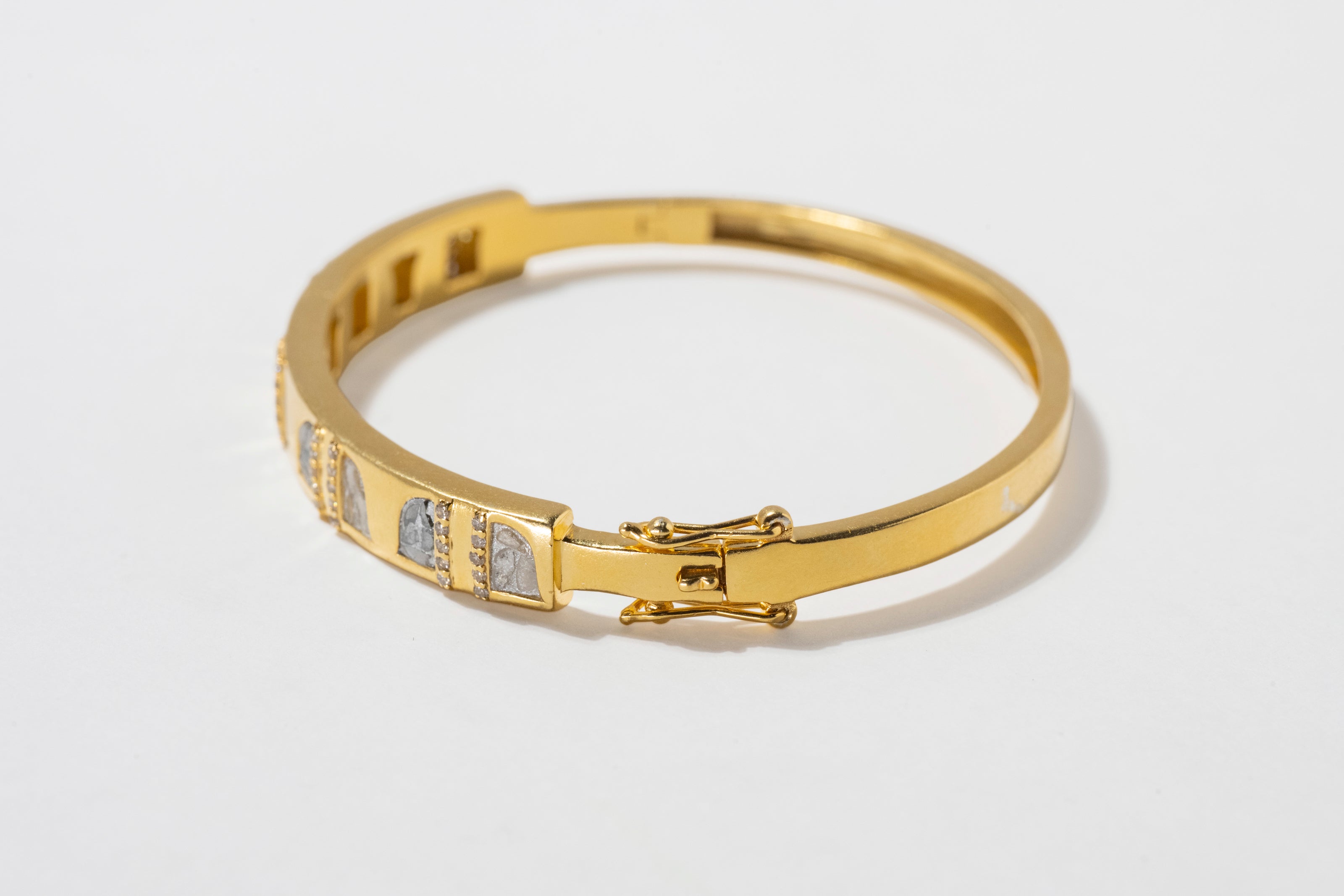 Maha Gold Vermeil Bangle Bracelet