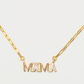 Mama Gold Vermeil Pendant Necklace