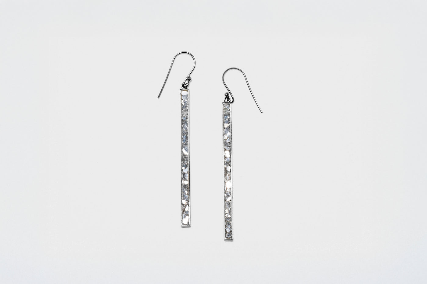 Miladi Oxidized Silver Earrings
