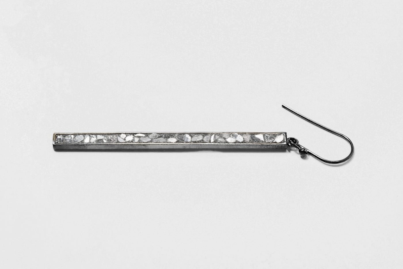 Miladi Oxidized Silver Earrings