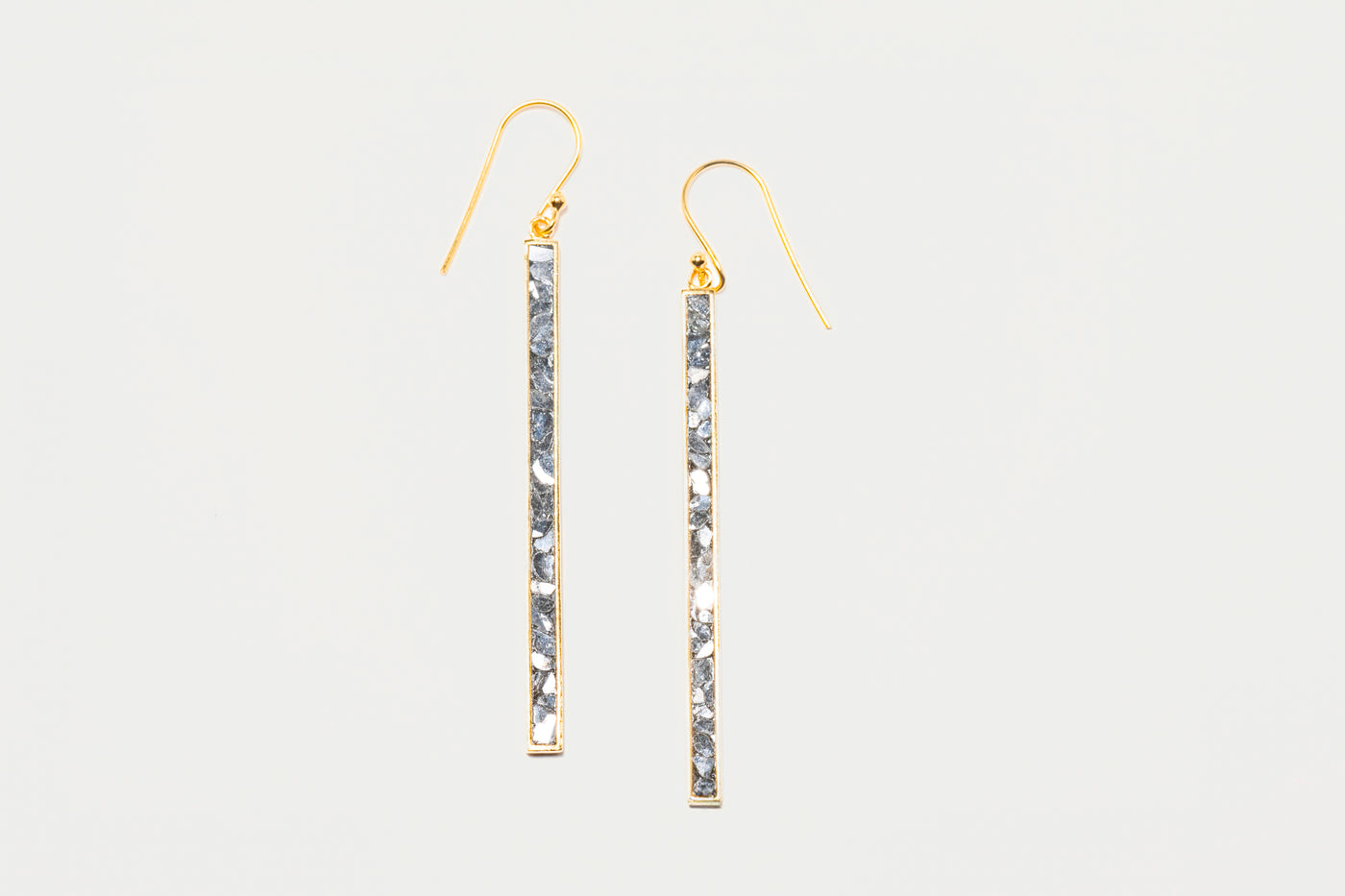 Miladi Large Gold Vermeil Earrings