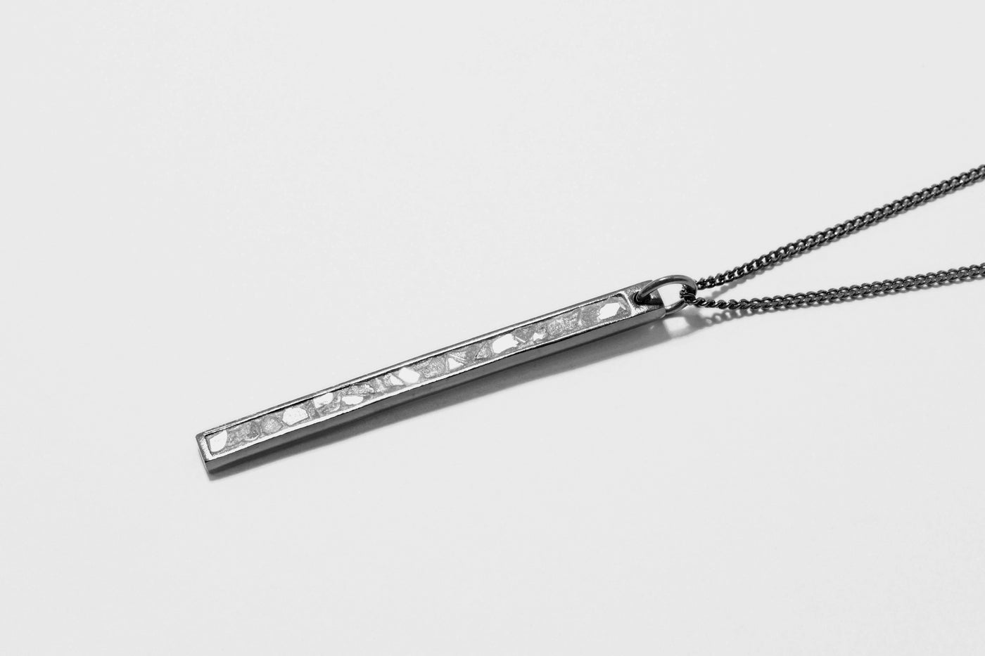 Miladi Oxidized Silver Pendant Necklace