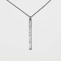 Miladi Oxidized Silver Pendant Necklace