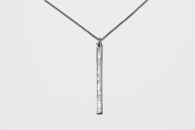 Miladi Oxidized Silver Pendant Necklace