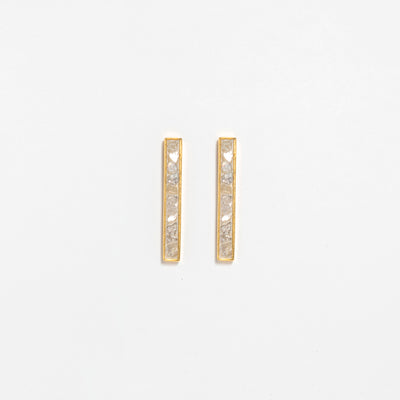 Miladi Small Gold Vermeil Studs Earrings