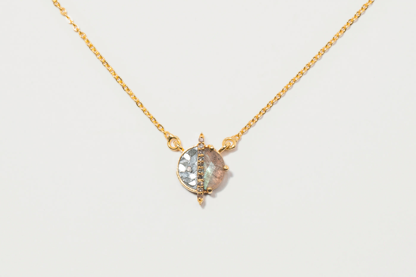 Elson Mini Gold Vermeil Pendant Necklace