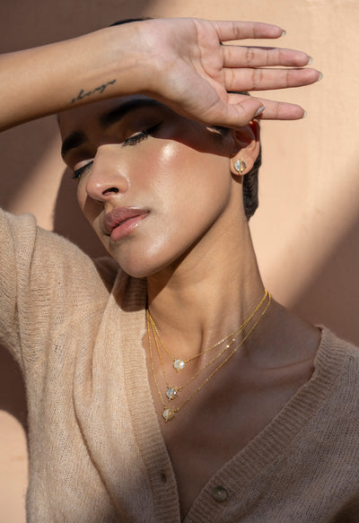 Elson Mini Gold Vermeil Pendant Necklace