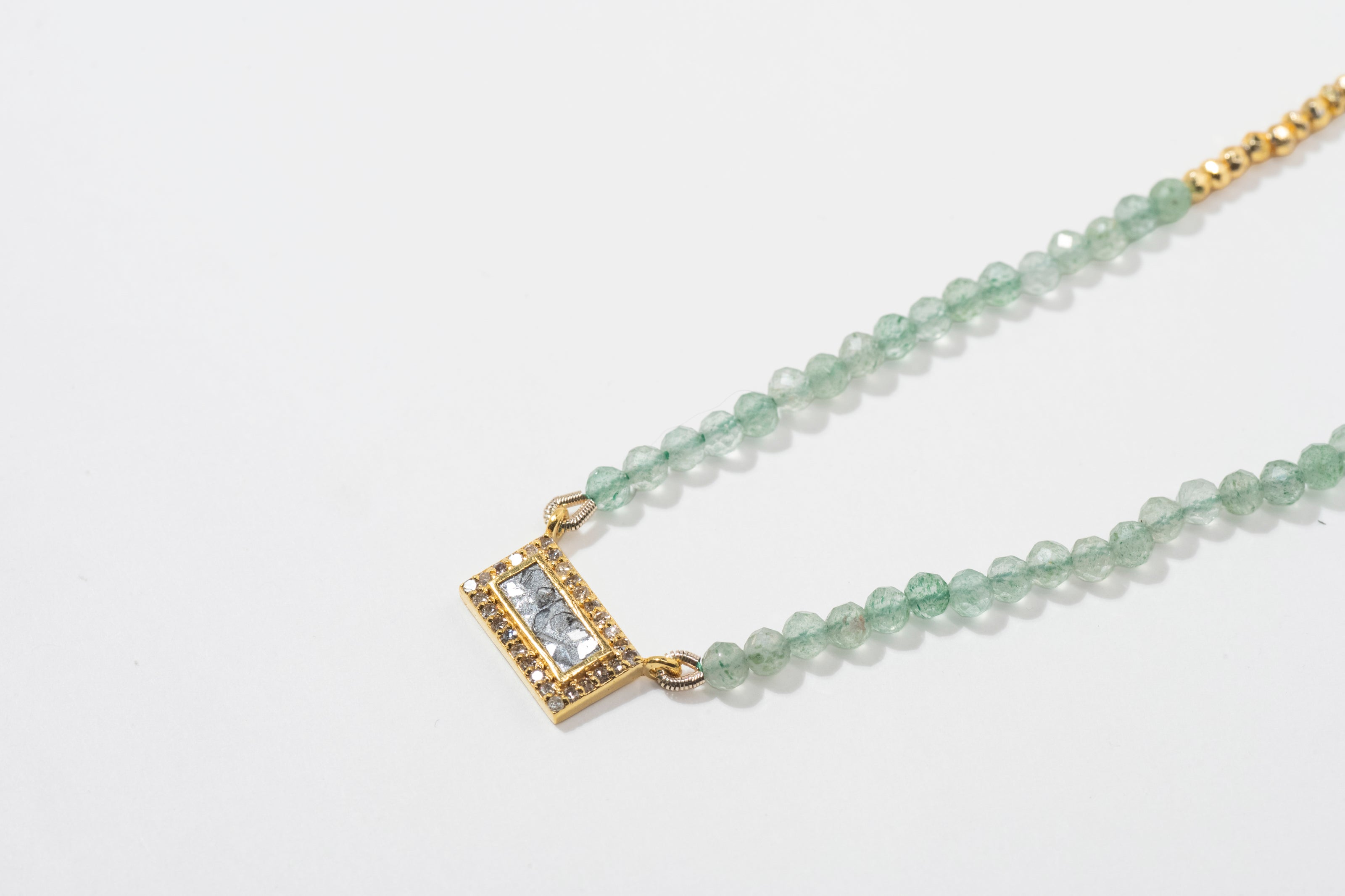 Mizar Gold Vermeil Beaded Necklace