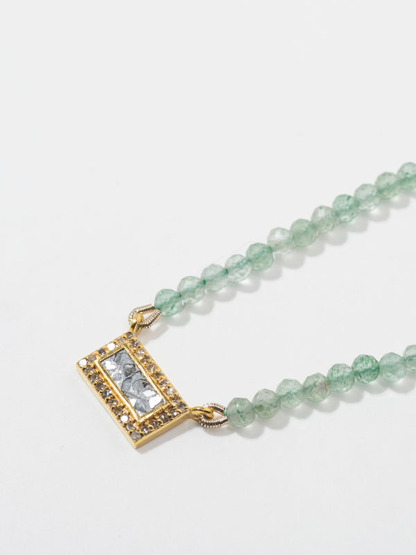 Mizar Gold Vermeil Beaded Necklace