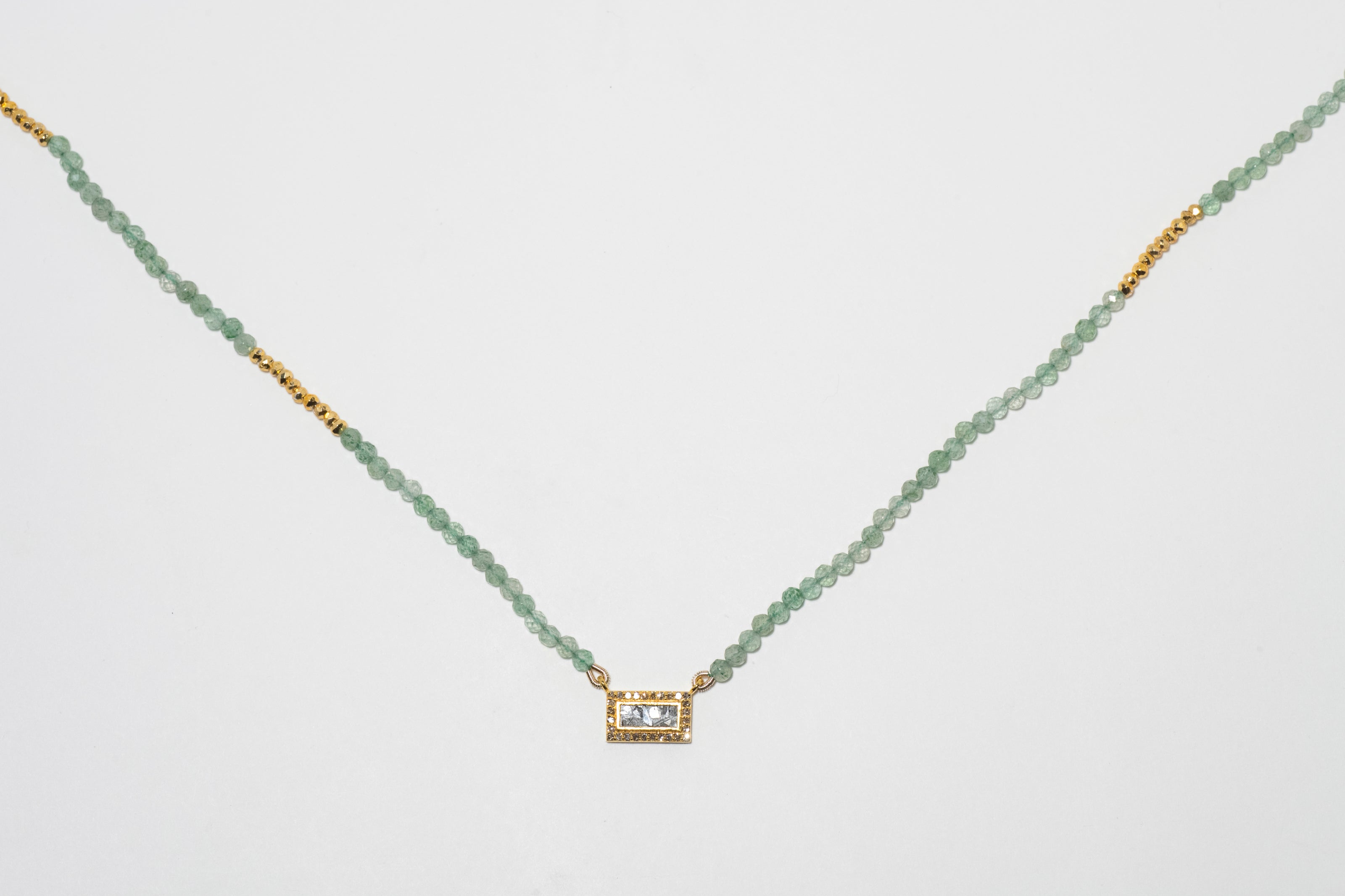 Mizar Gold Vermeil Beaded Necklace