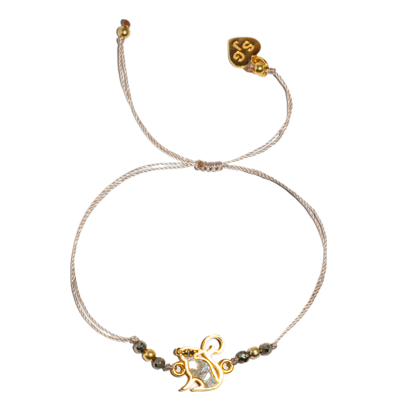 Monkey Gold Vermeil Bracelet