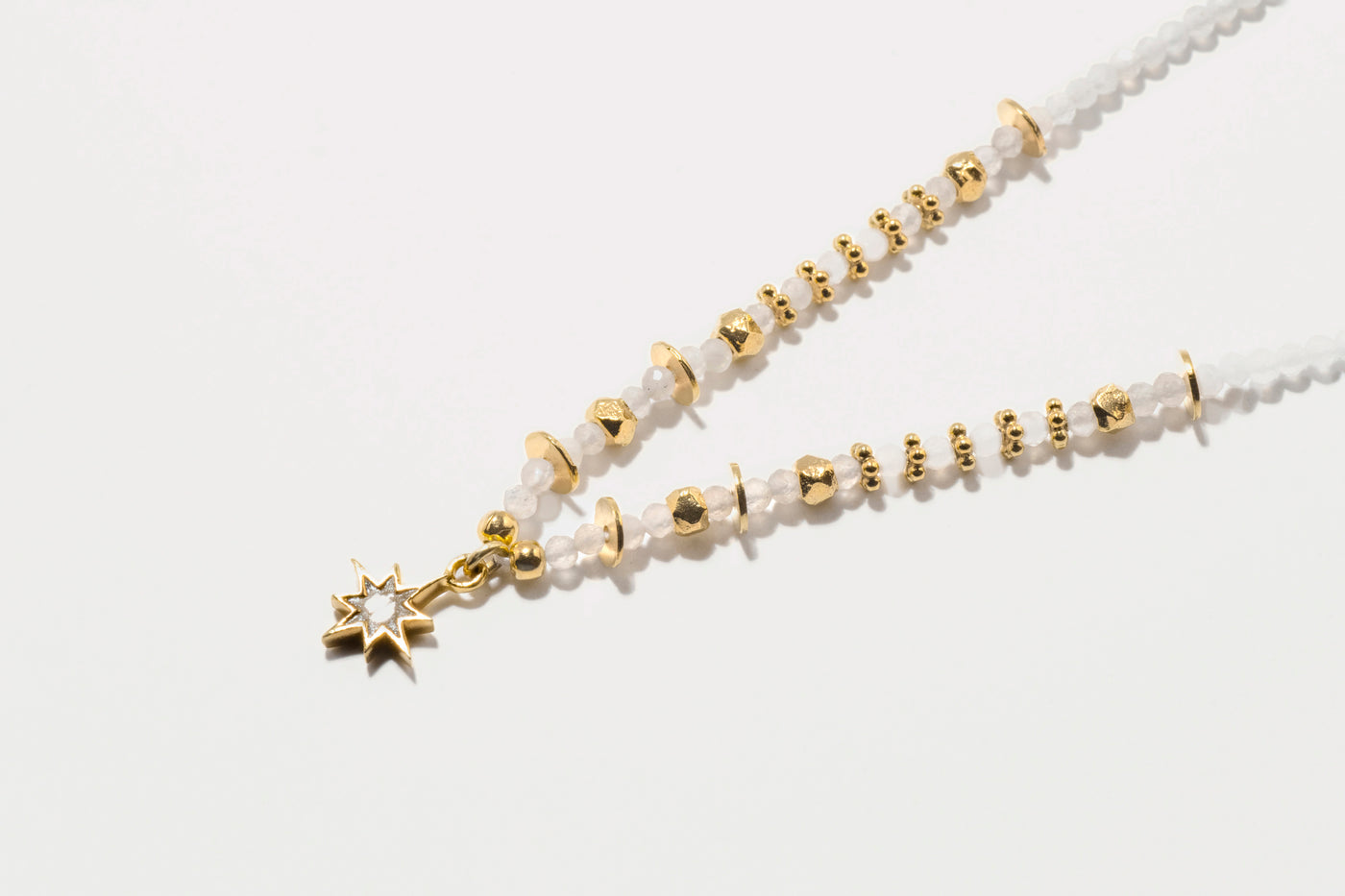 Nash Gold Vermeil Beaded Necklace