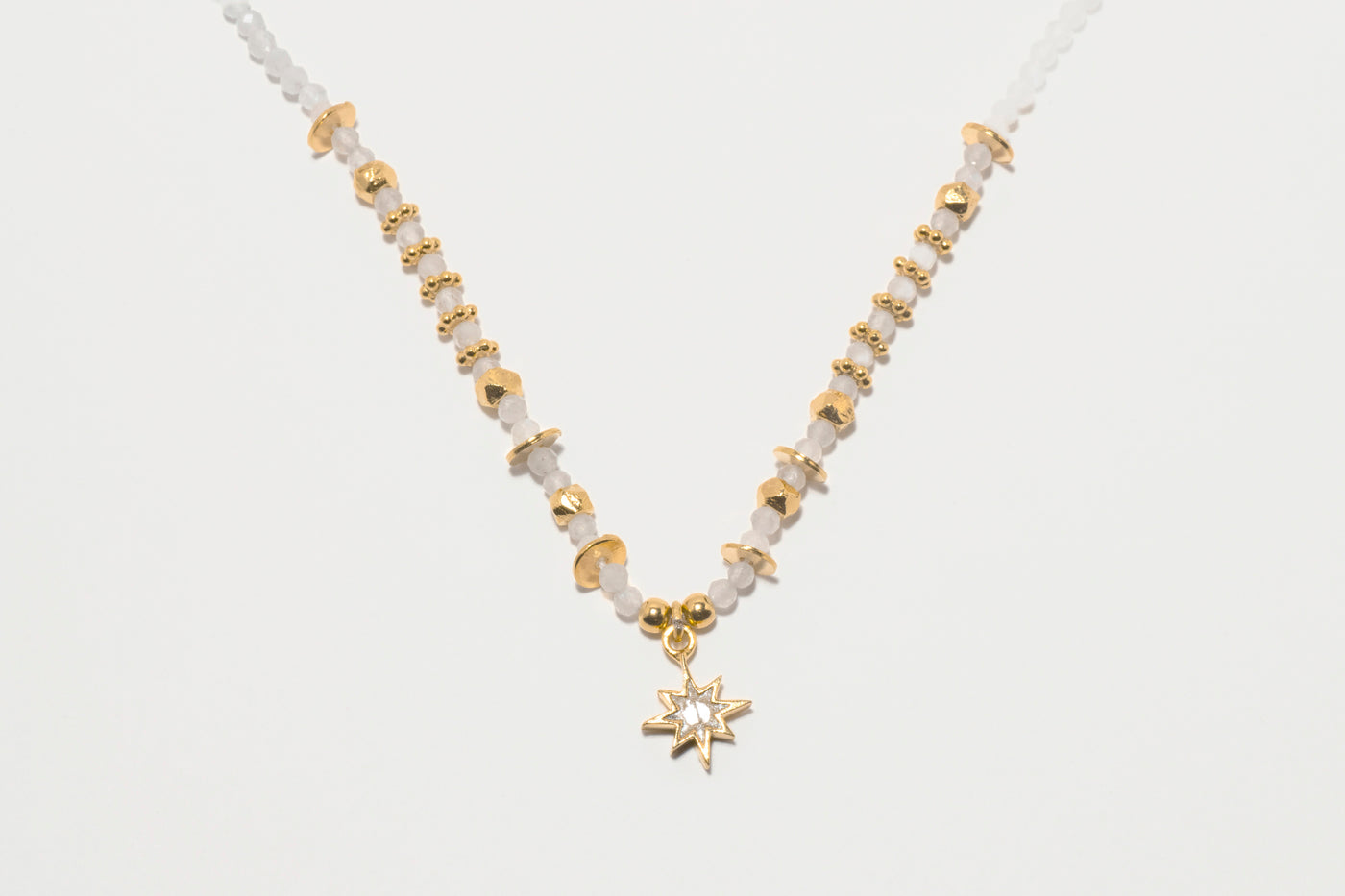 Nash Gold Vermeil Beaded Necklace