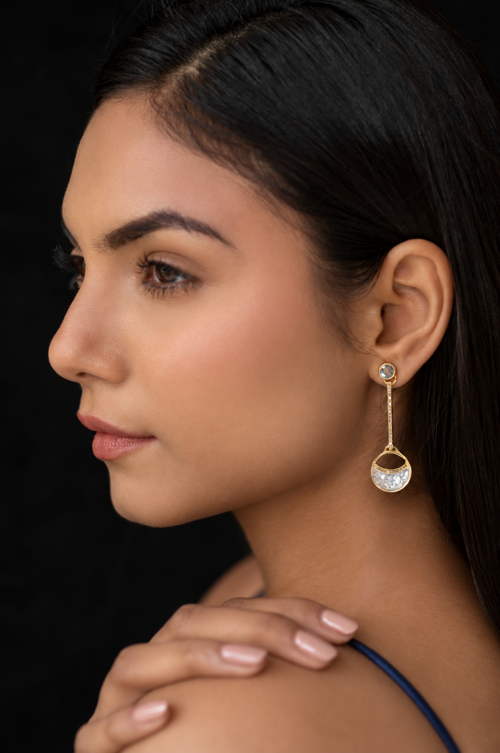 Tiid Gold Vermeil Earrings