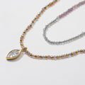 Nayika Gold Vermeil Beaded Necklace