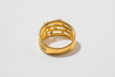 Neoma Stack Gold Vermeil Ring