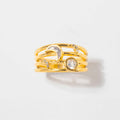 Neoma Stack Gold Vermeil Ring