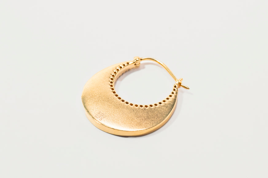 Nin Gold Vermeil Hoop Earrings