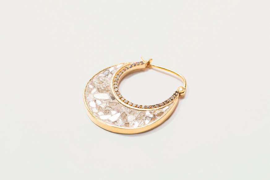 Nin Gold Vermeil Hoop Earrings