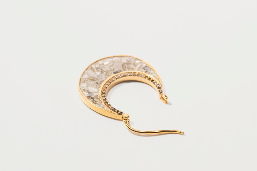 Nin Gold Vermeil Hoop Earrings