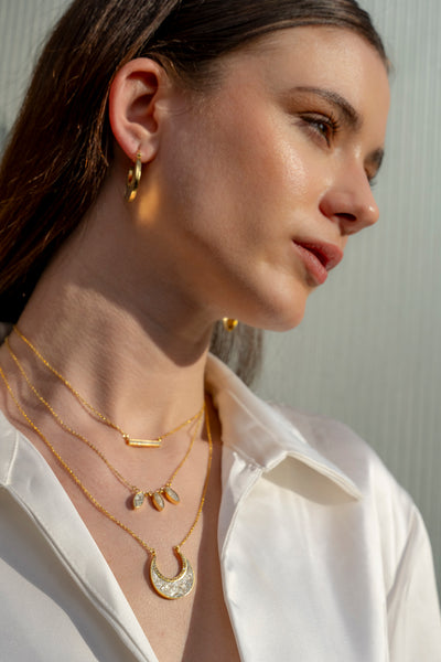 Nin Gold Vermeil Pendant Necklace
