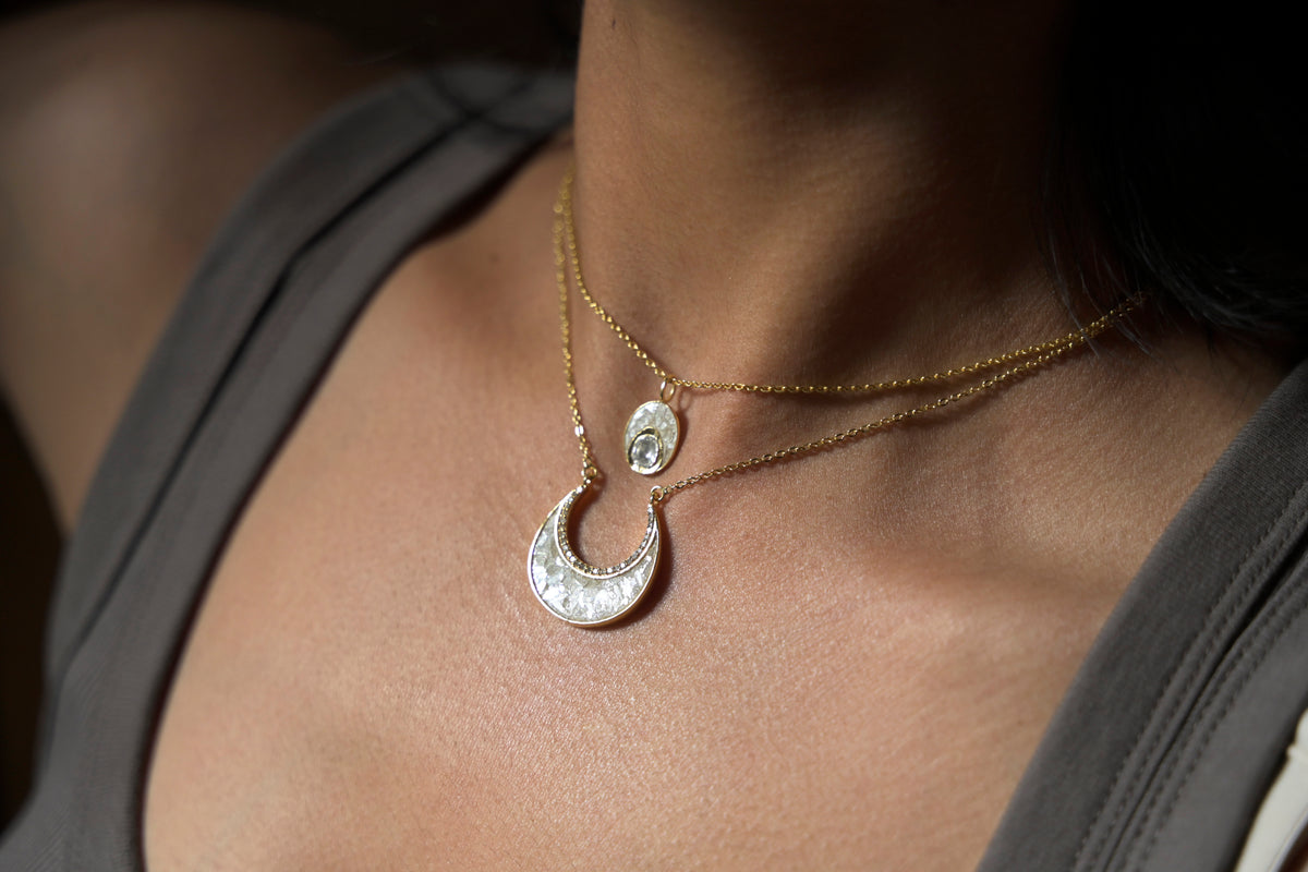 Nin Gold Vermeil Pendant Necklace