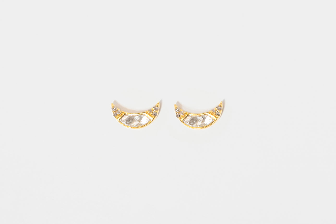 Noorpur Gold Vermeil Stud Earrings