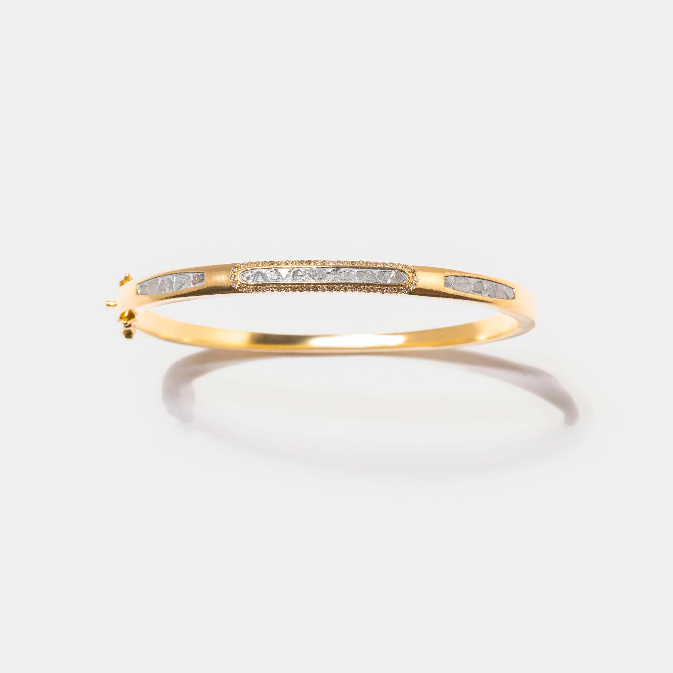 Nyssa Gold Vermeil Bangle Bracelet