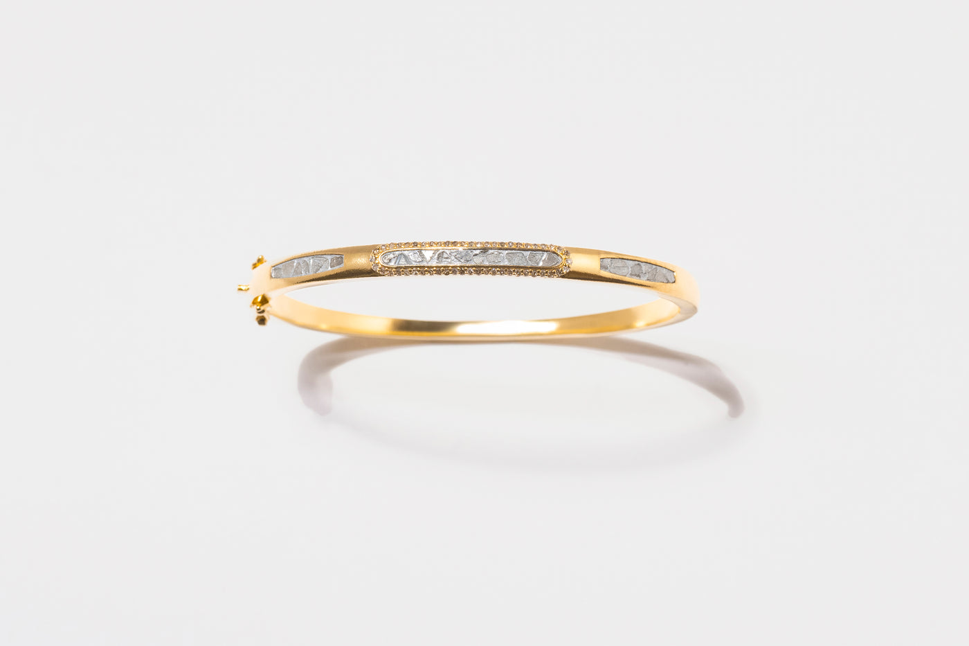 Nyssa Gold Vermeil Bangle Bracelet