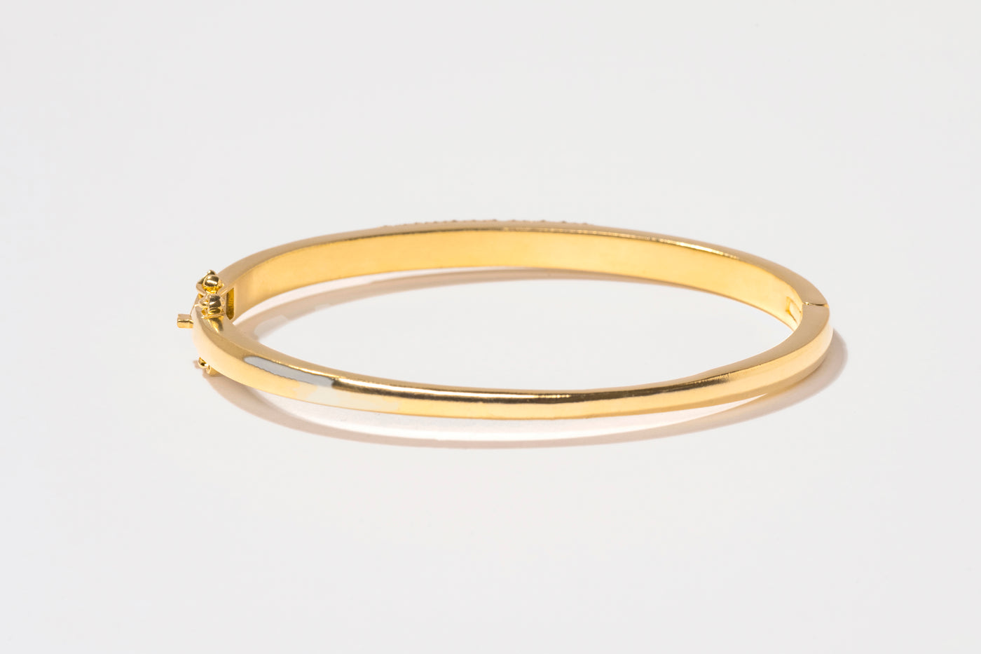 Nyssa Gold Vermeil Bangle Bracelet