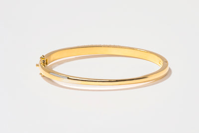 Nyssa Gold Vermeil Bangle Bracelet