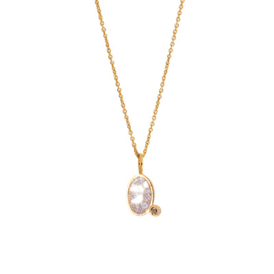 Vermeil Oval Charm Gold Vermeil