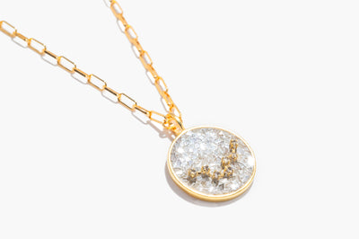 Pisces Gold Vermeil Pendant Necklace