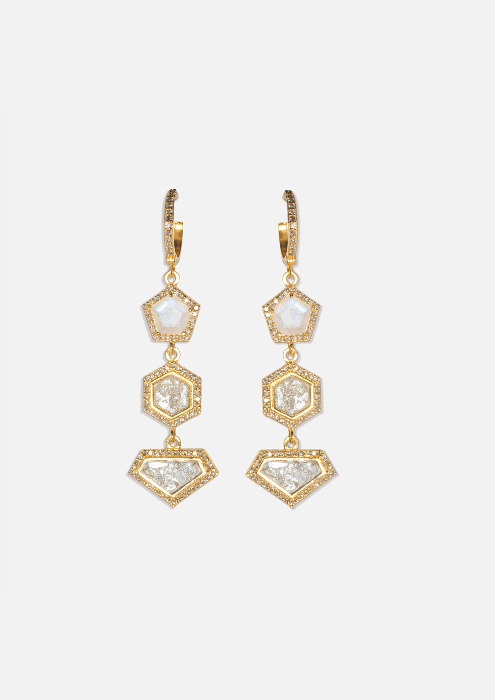 Pontise Gold Vermeil Earrings