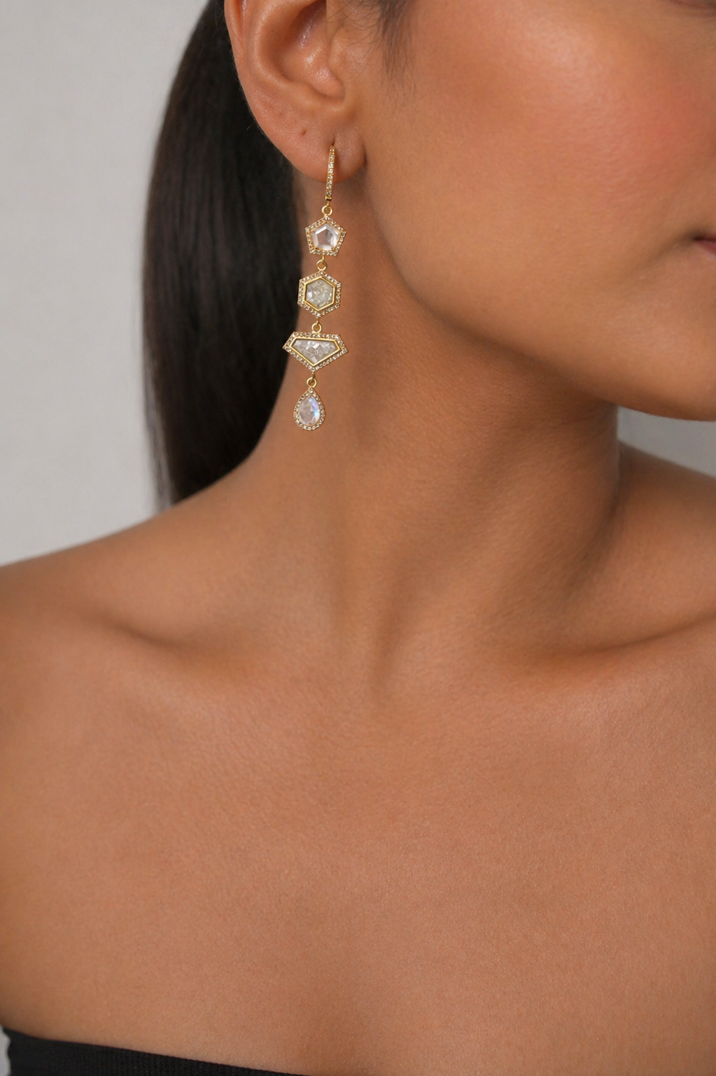 Pontise Gold Vermeil Earrings