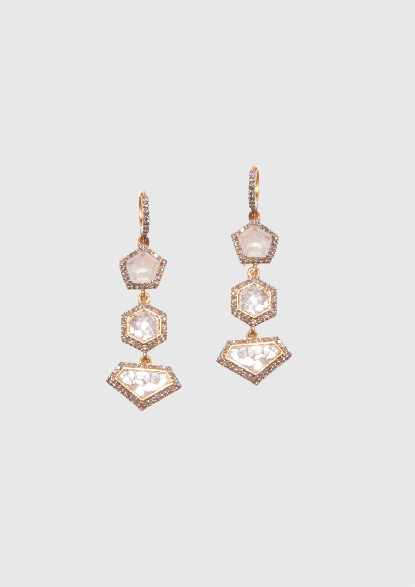 Pontise Gold Vermeil Earrings