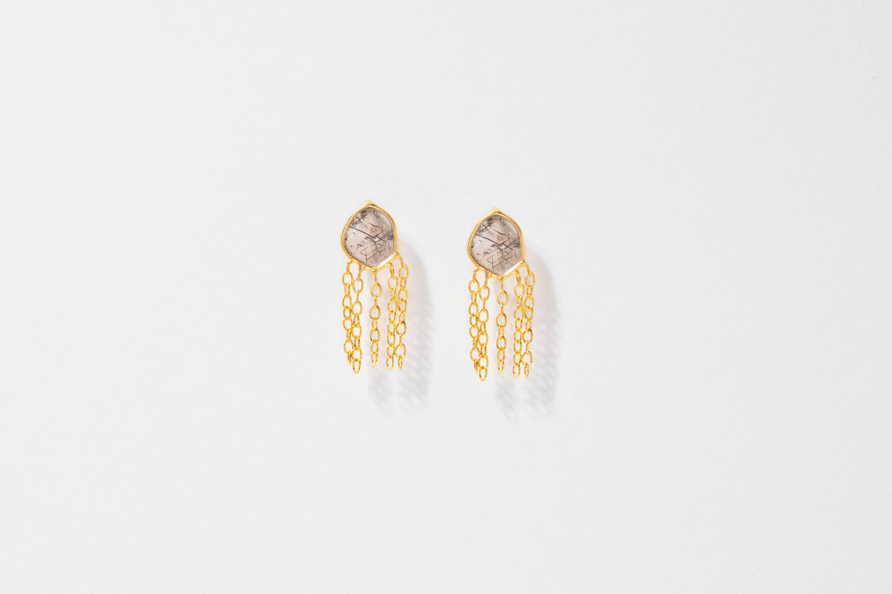 Pushpaki Gold Vermeil Stud Earrings