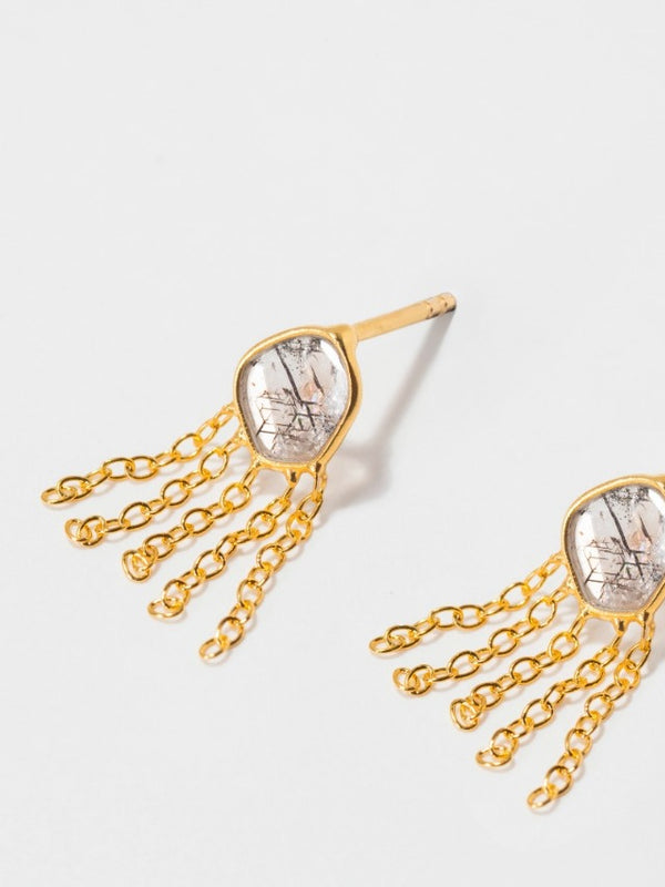 Pushpaki Gold Vermeil Stud Earrings