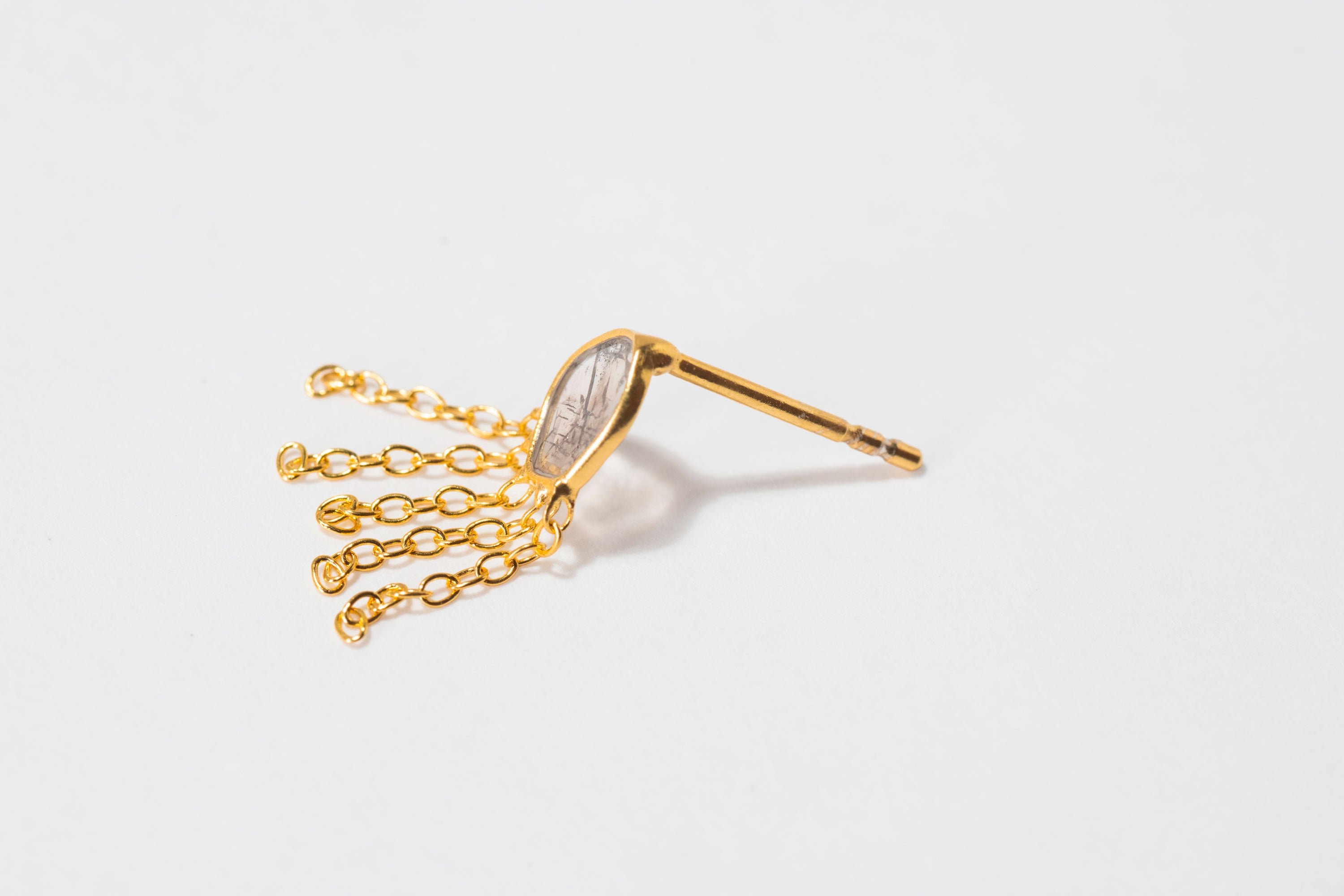 Pushpaki Gold Vermeil Stud Earrings