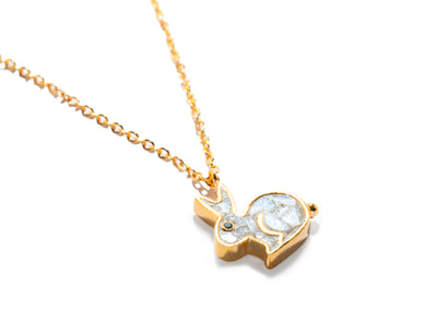 Rabbit Gold Vermeil Pendant Necklace