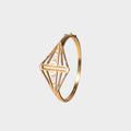 Rahisi Gold Vermeil Bangle Bracelet