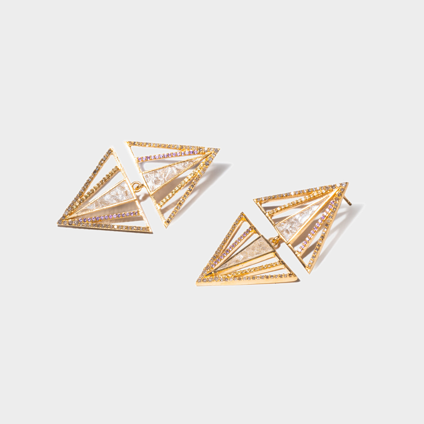 Rahisi Gold Vermeil Earrings