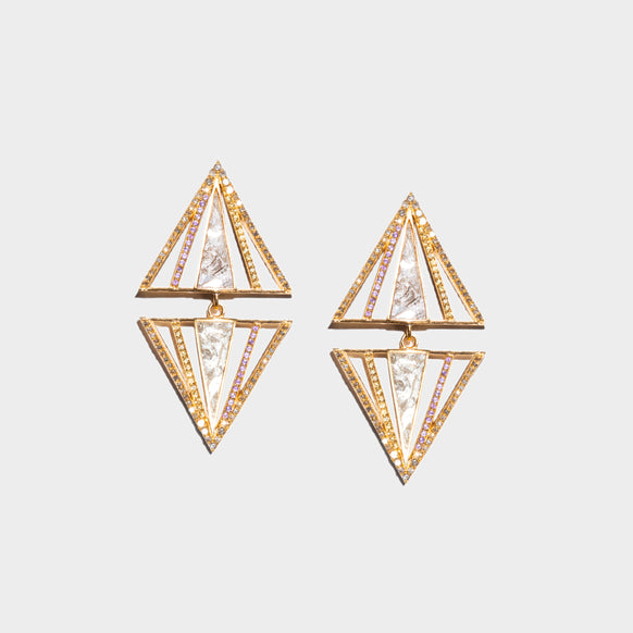 Rahisi Gold Vermeil Earrings
