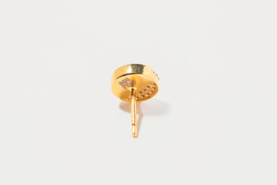 Raina Small Gold Vermeil Stud Earrings